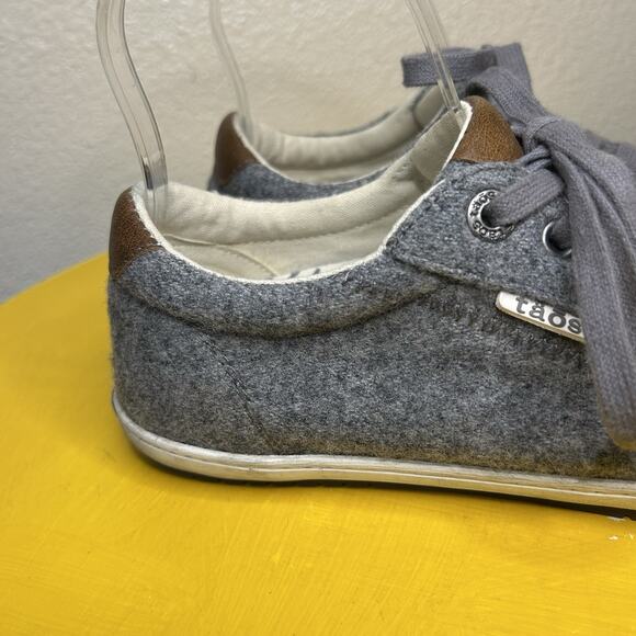 Taos Star Burst Shoes Gray Wool Comfort Casual Walking Sneakers Women’s Size 9 - Picture 8 of 16